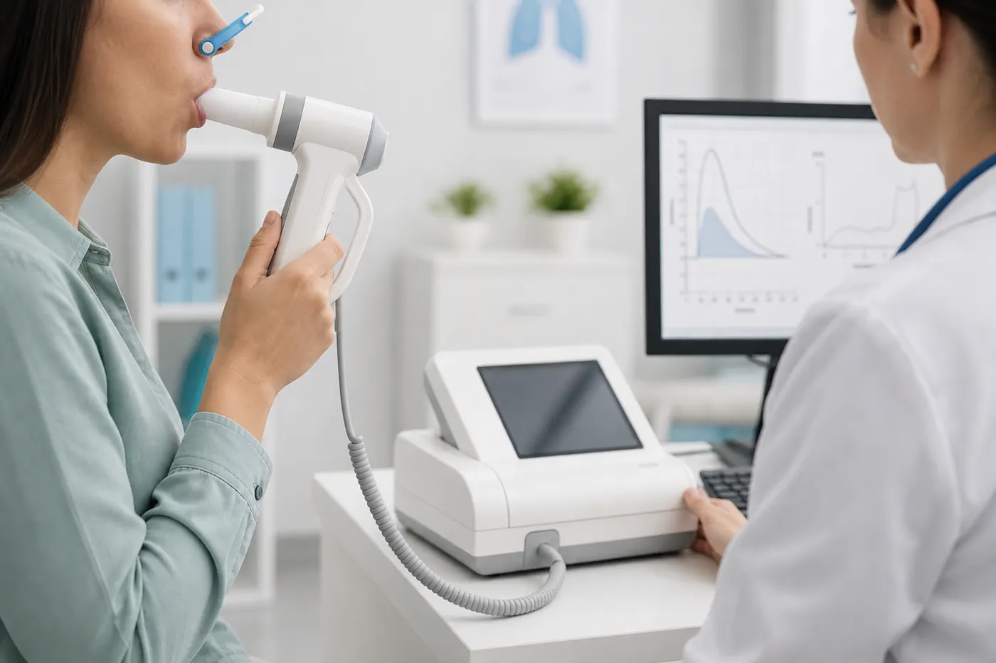 Equipo de espirometría